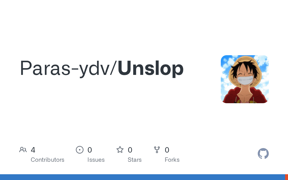 Unslop preview